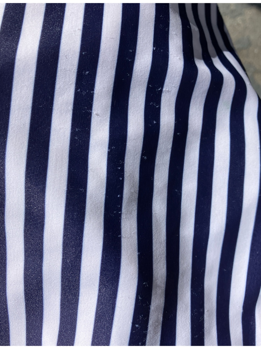 Albion Weekender Navy and White One-Piece Swimsuit - Picture 6 of 7